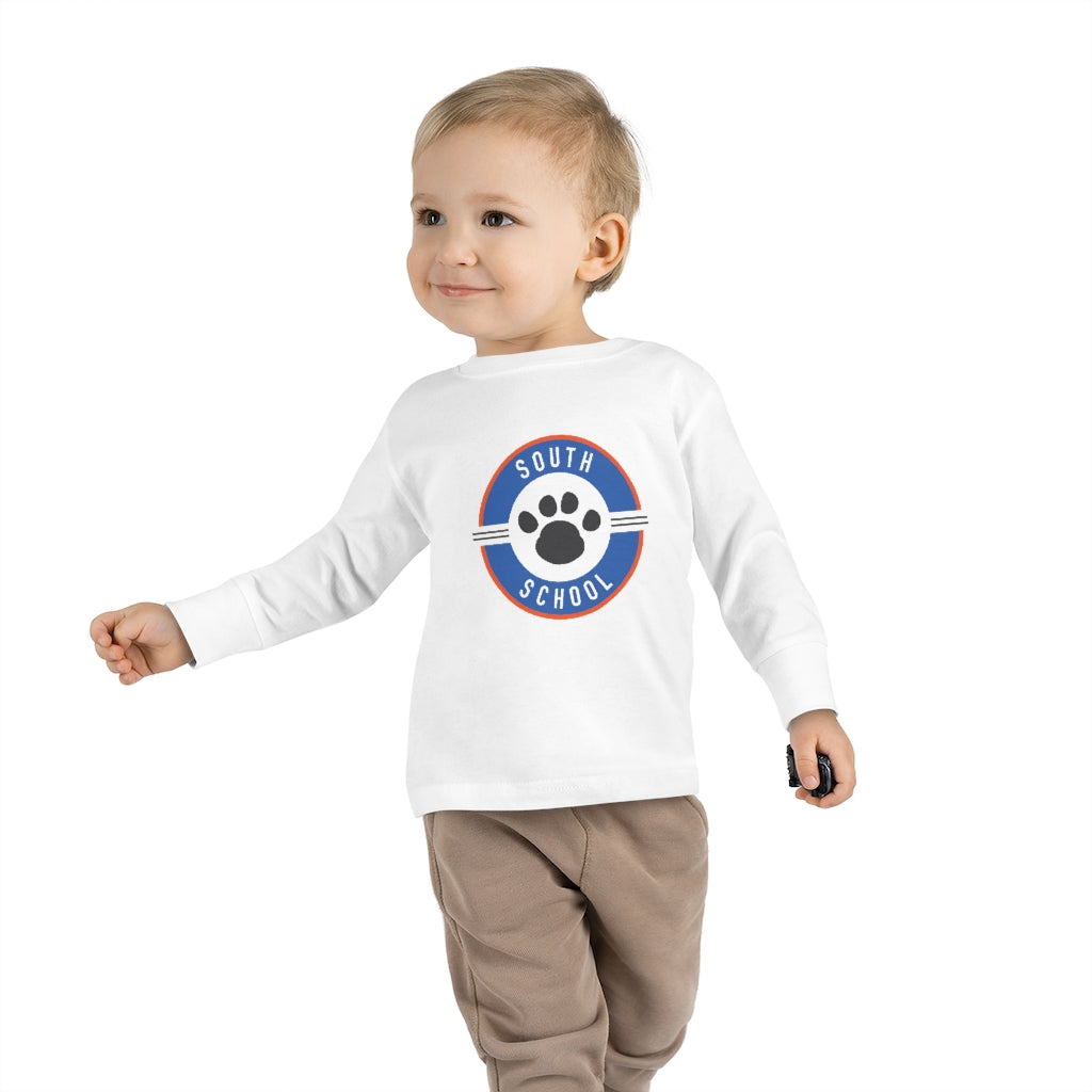 Preschool Long Sleeve Tee South Tiger Paw (Multiple Colors Available)