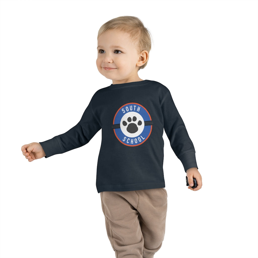 Preschool Long Sleeve Tee South Tiger Paw (Multiple Colors Available)