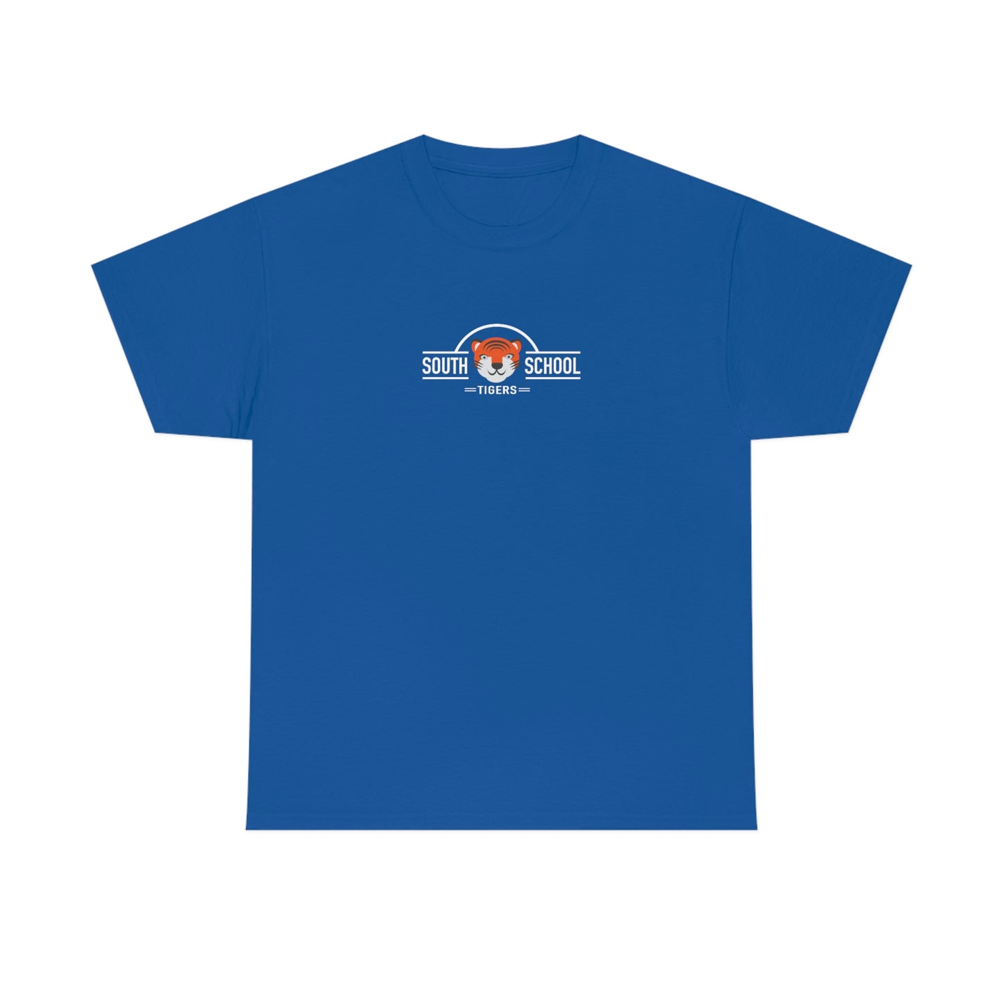 Adult Heavy Cotton Tee, South Tiger Classic (Multiple Colors Available)