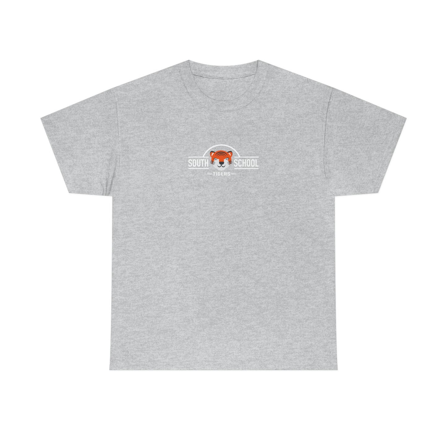 Adult Heavy Cotton Tee, South Tiger Classic (Multiple Colors Available)