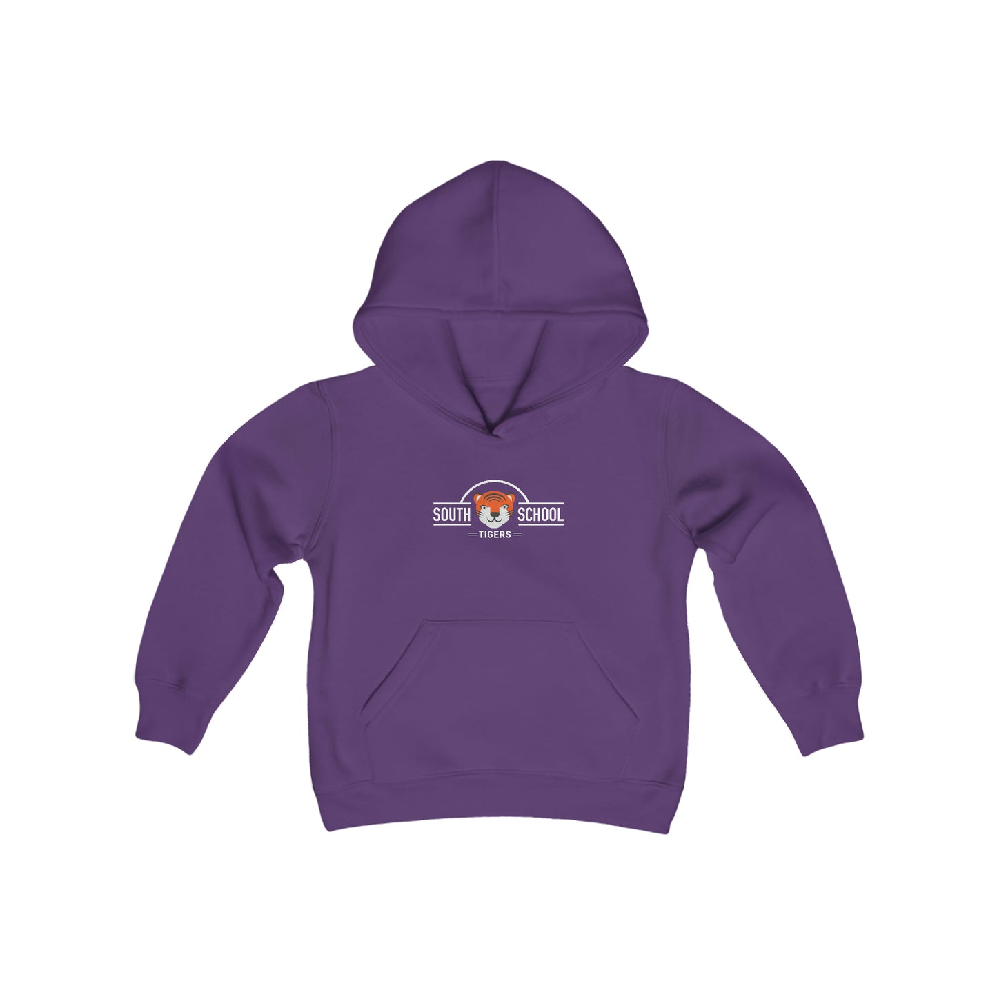Youth Heavy Blend Hooded Sweatshirt South Tiger Classic (Multiple Colors Available)