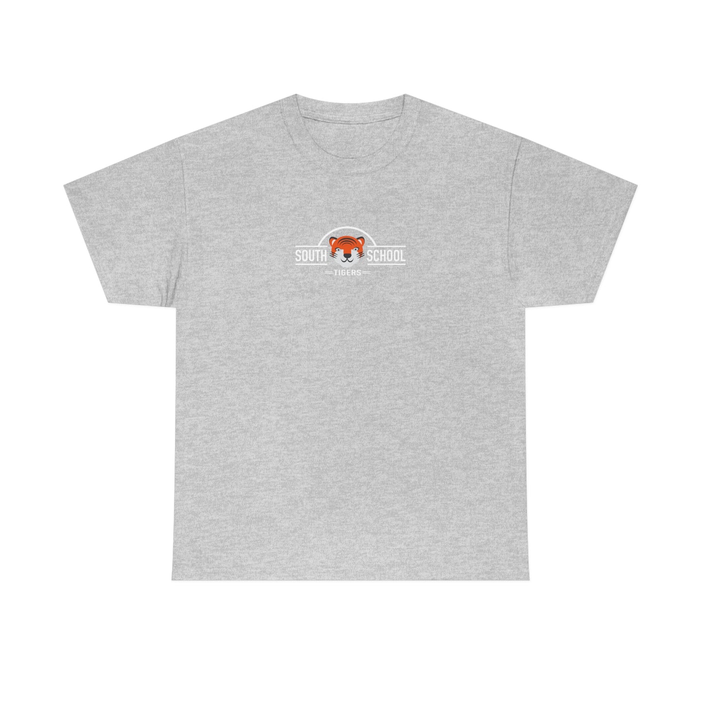 Adult Heavy Cotton Tee, South Tiger Classic (Multiple Colors Available)