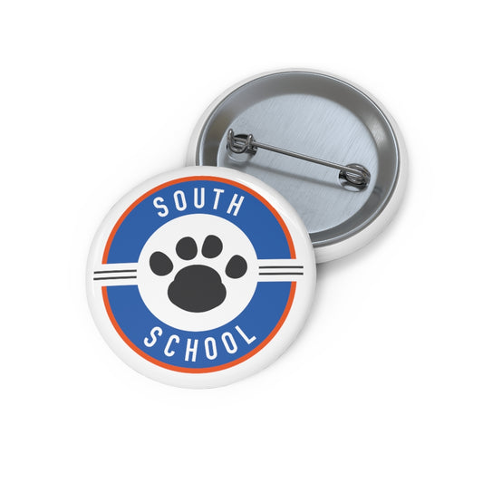 South Tiger Pin Button