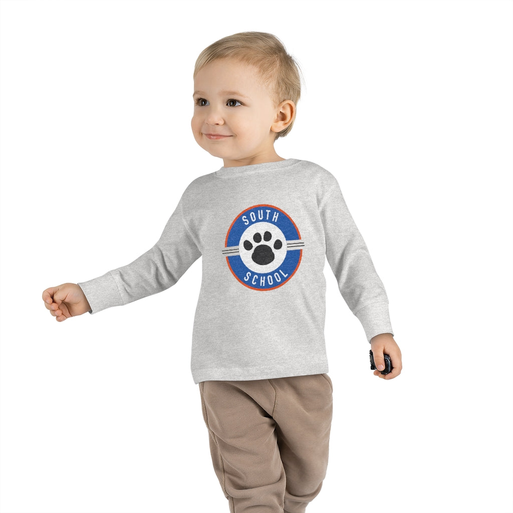 Preschool Long Sleeve Tee South Tiger Paw (Multiple Colors Available)