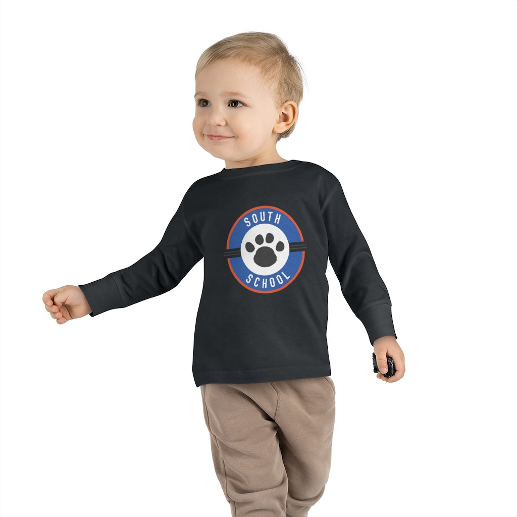 Preschool Long Sleeve Tee South Tiger Paw (Multiple Colors Available)