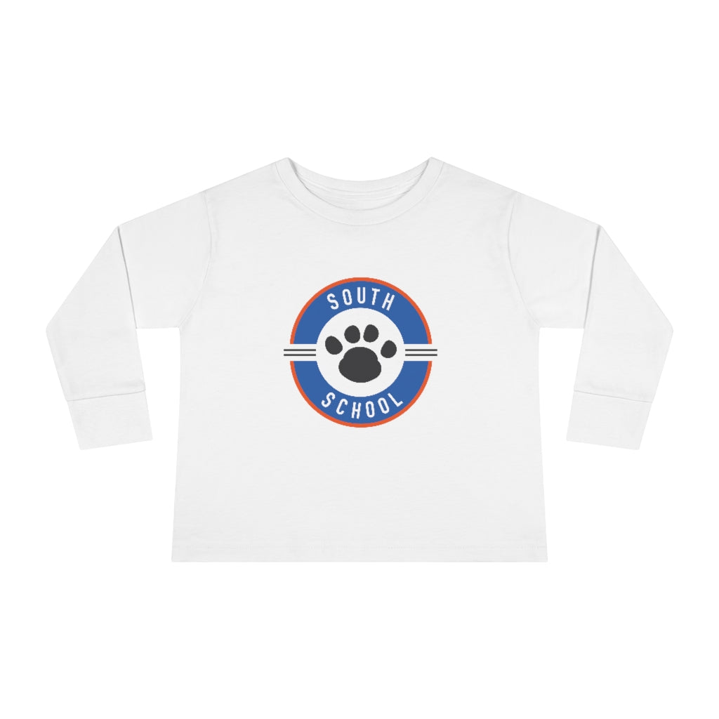 Preschool Long Sleeve Tee South Tiger Paw (Multiple Colors Available)