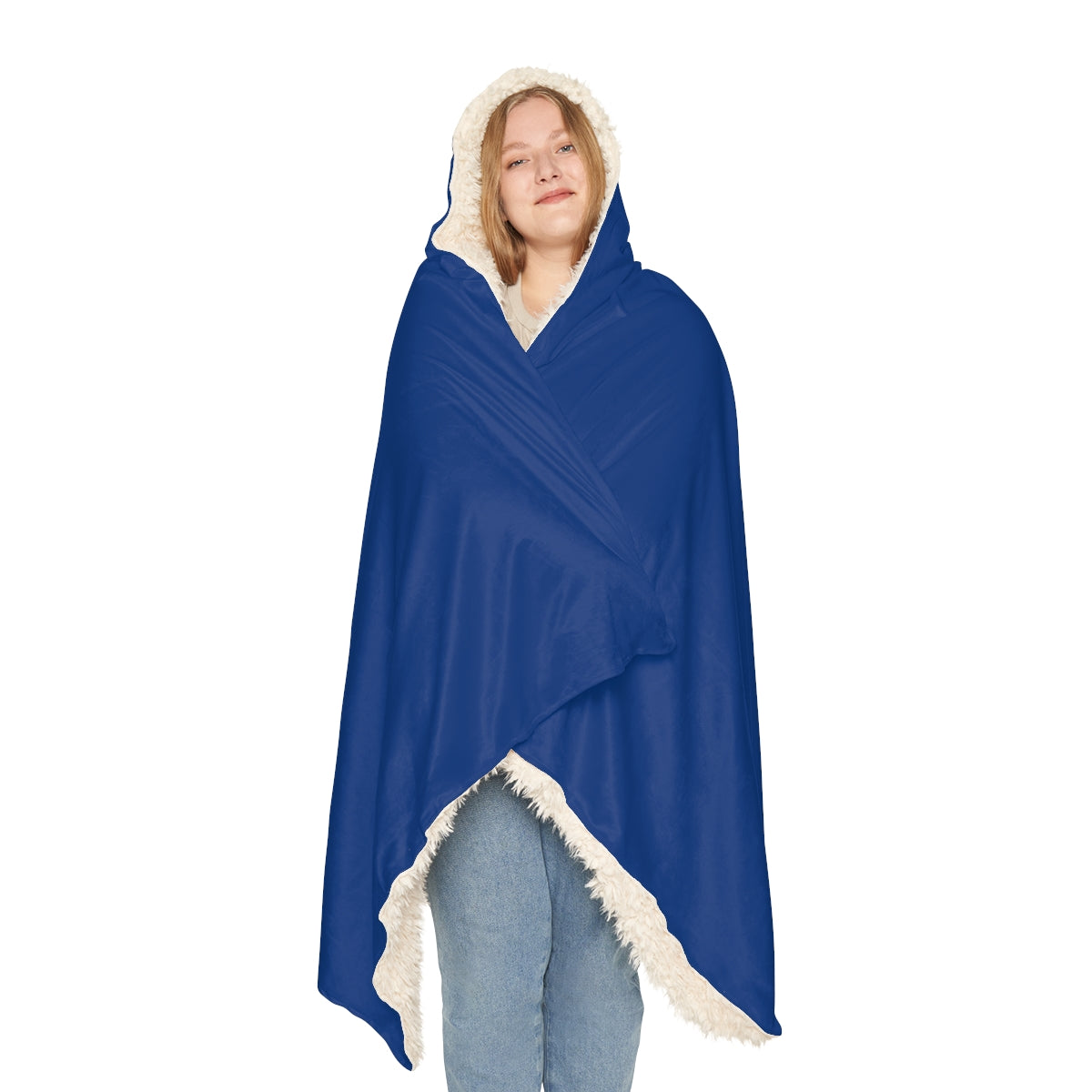 Sherpa Lined Hooded Blanket, South Tiger Classic