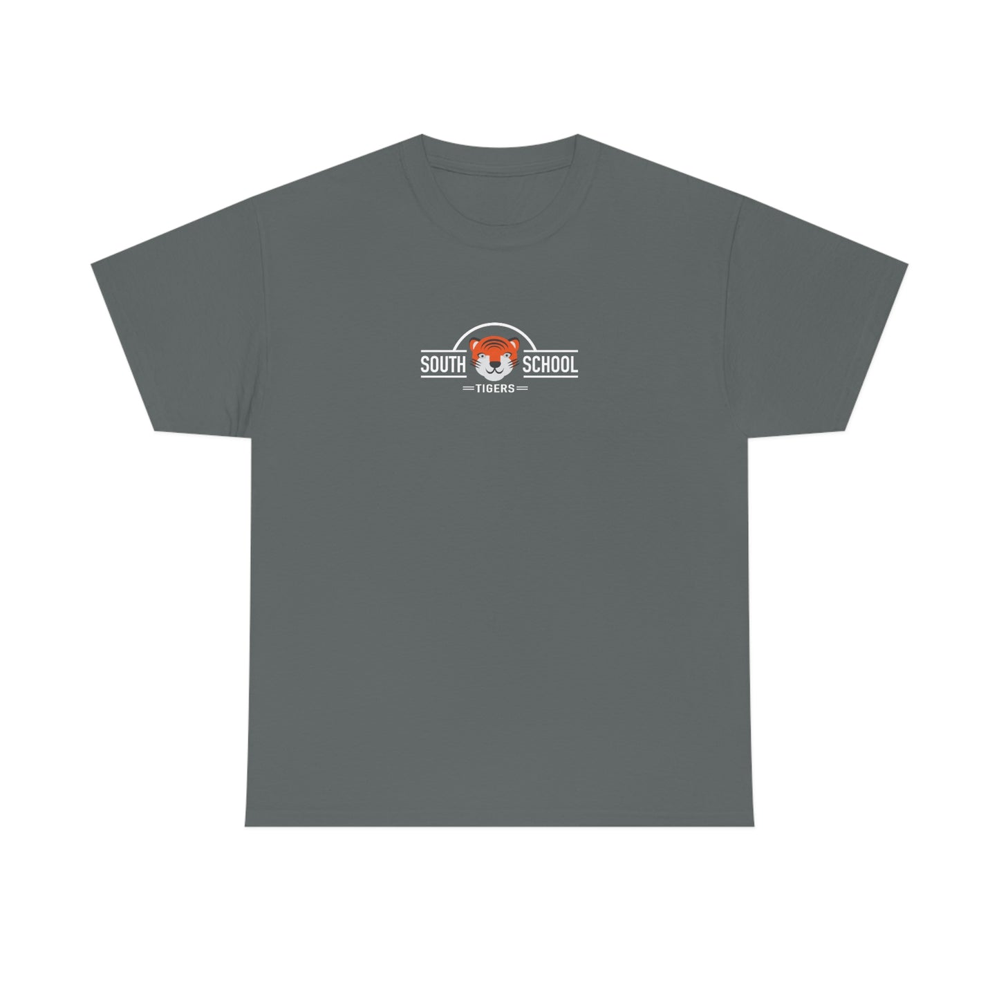 Adult Heavy Cotton Tee, South Tiger Classic (Multiple Colors Available)