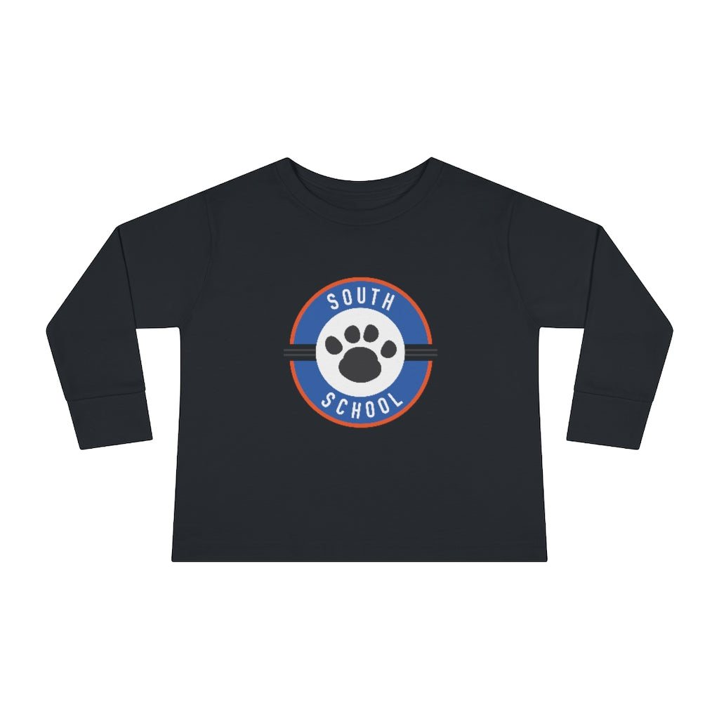 Preschool Long Sleeve Tee South Tiger Paw (Multiple Colors Available)