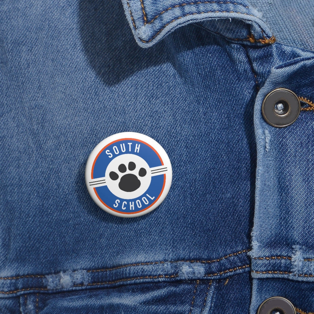 South Tiger Pin Button