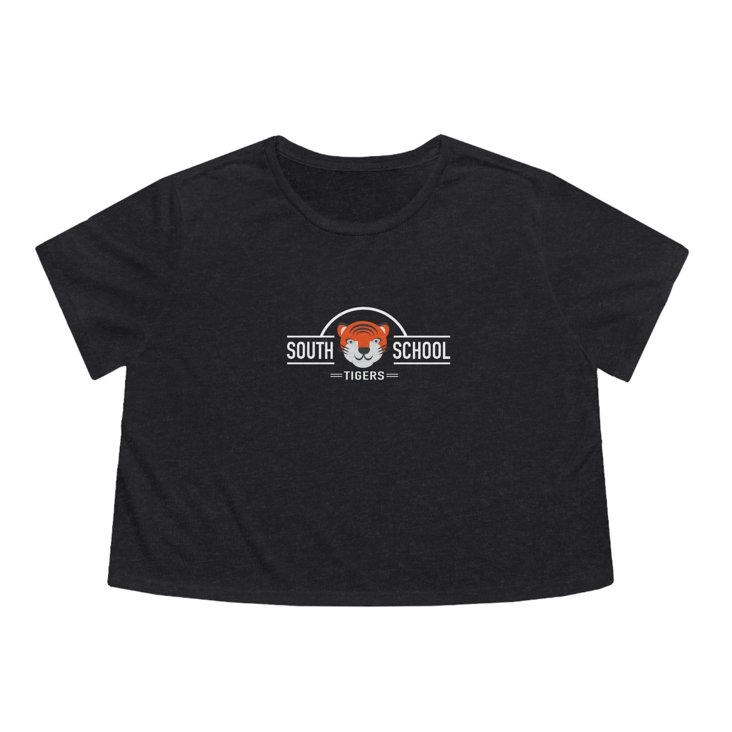 Women's Flowy Cropped Tee, South Tiger Classic (Multiple Colors Available)
