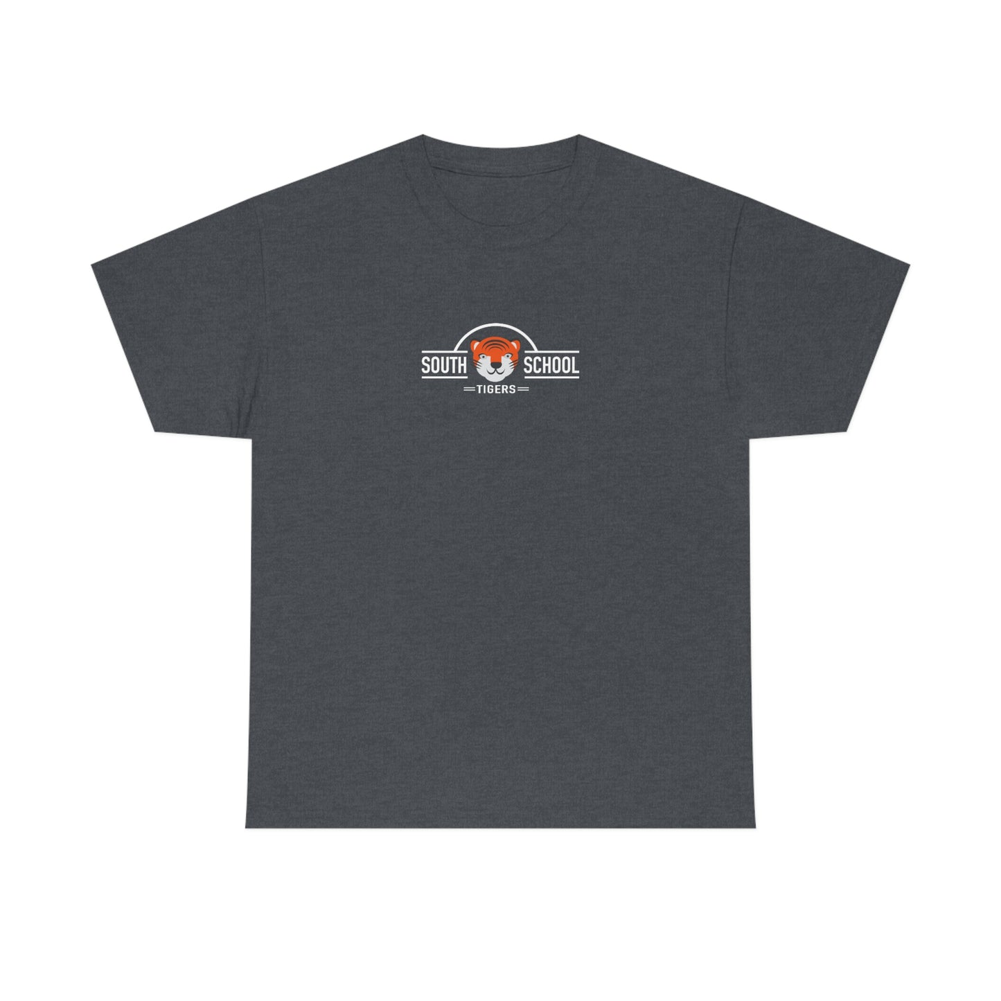 Adult Heavy Cotton Tee, South Tiger Classic (Multiple Colors Available)