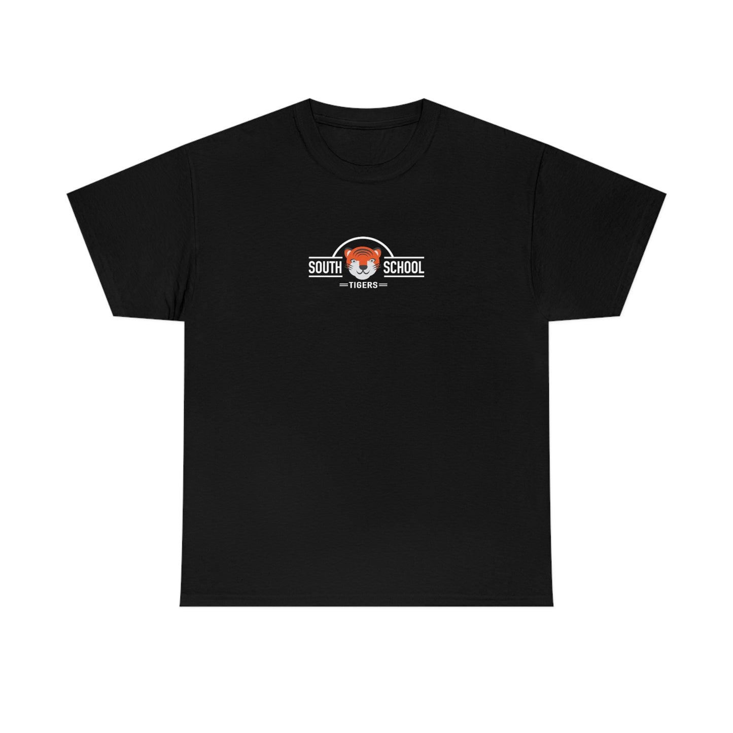 Adult Heavy Cotton Tee, South Tiger Classic (Multiple Colors Available)