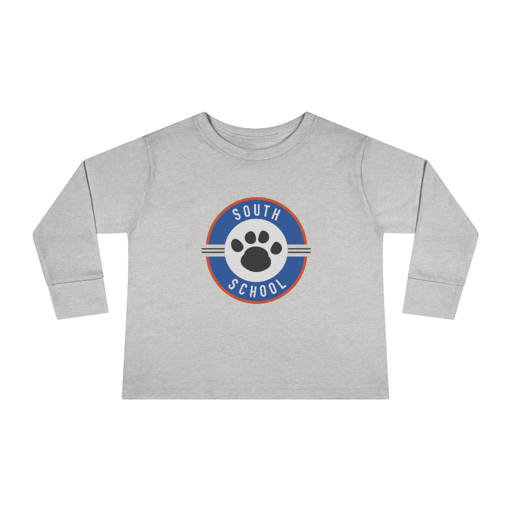 Preschool Long Sleeve Tee South Tiger Paw (Multiple Colors Available)