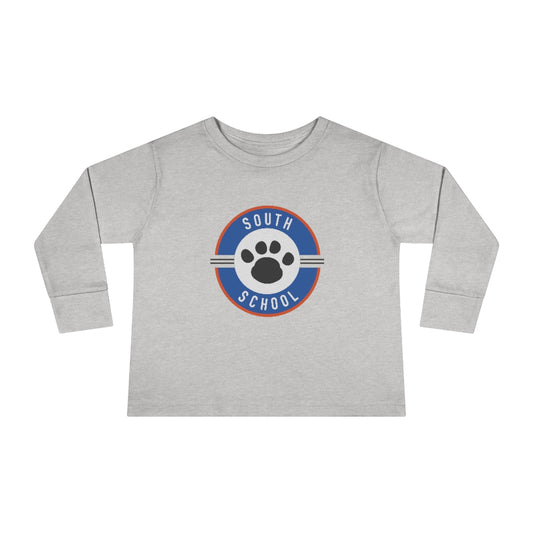 Preschool Long Sleeve Tee South Tiger Paw (Multiple Colors Available)