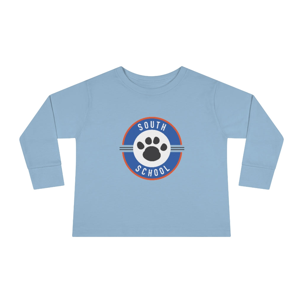 Preschool Long Sleeve Tee South Tiger Paw (Multiple Colors Available)