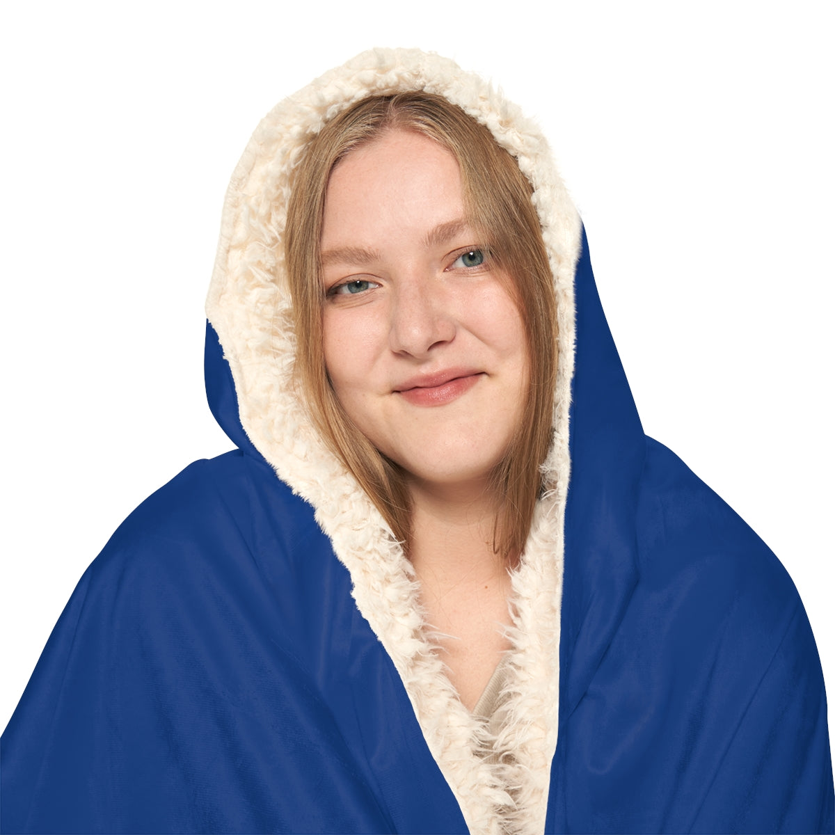Sherpa Lined Hooded Blanket, South Tiger Classic