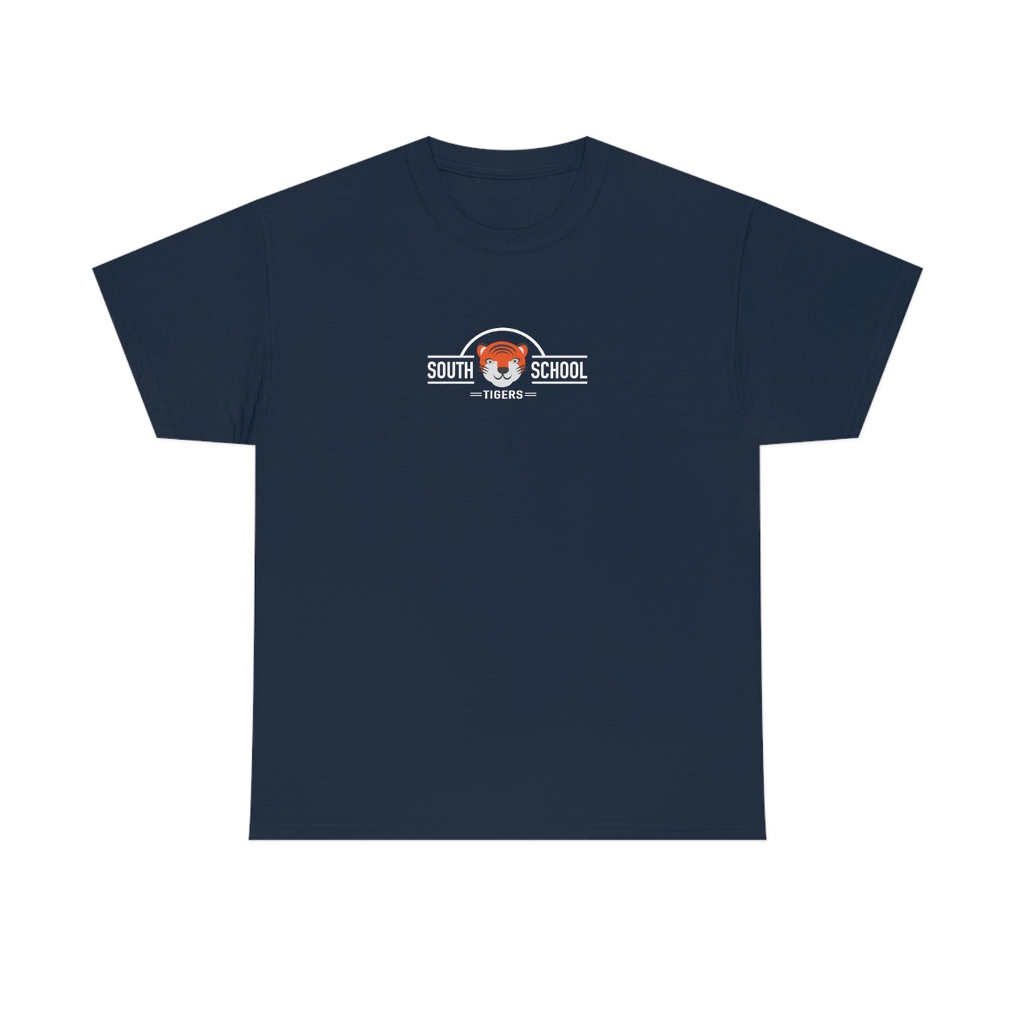 Adult Heavy Cotton Tee, South Tiger Classic (Multiple Colors Available)