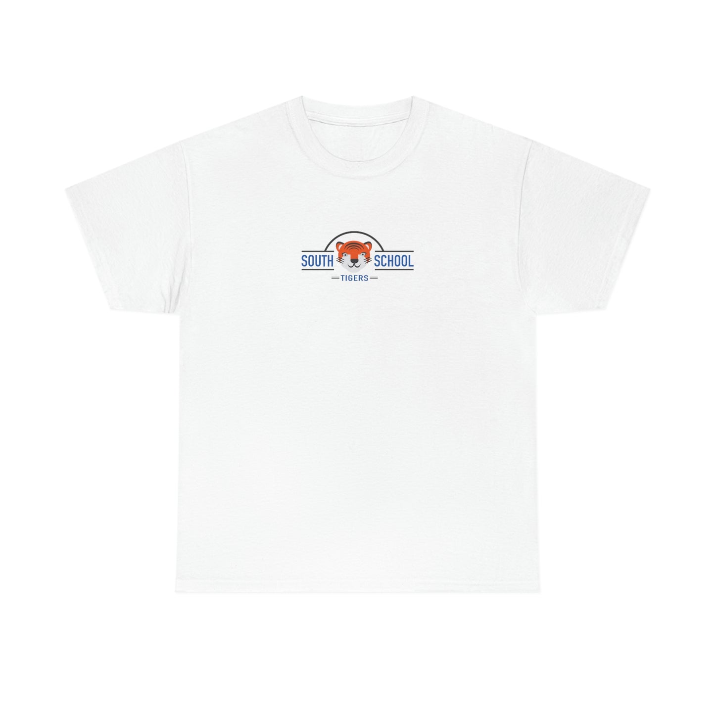Adult Heavy Cotton Tee, South Tiger Classic (Multiple Colors Available)