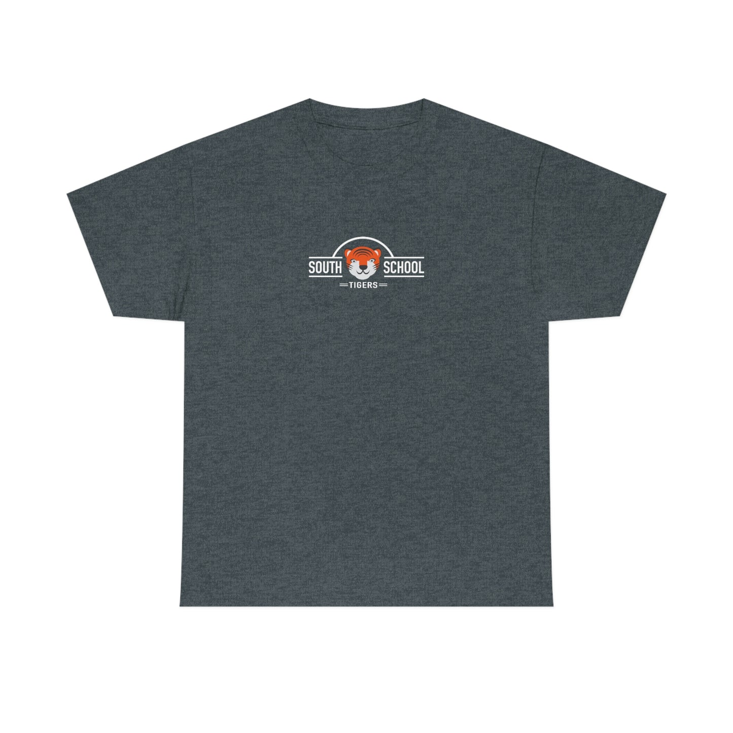 Adult Heavy Cotton Tee, South Tiger Classic (Multiple Colors Available)
