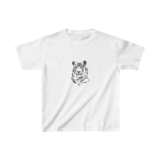 Youth Heavy Cotton™ Tee, South School Vintage Tiger (Multiple Colors Available)