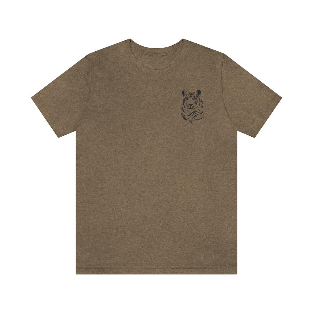Adult Jersey Short Sleeve Tee South Tiger Vintage Tiger (Multiple Colors Available)