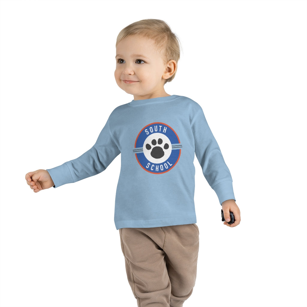 Preschool Long Sleeve Tee South Tiger Paw (Multiple Colors Available)