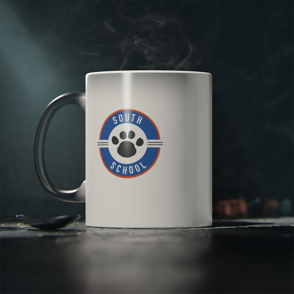 South Tiger Magic Mug, Logo Appears with heat