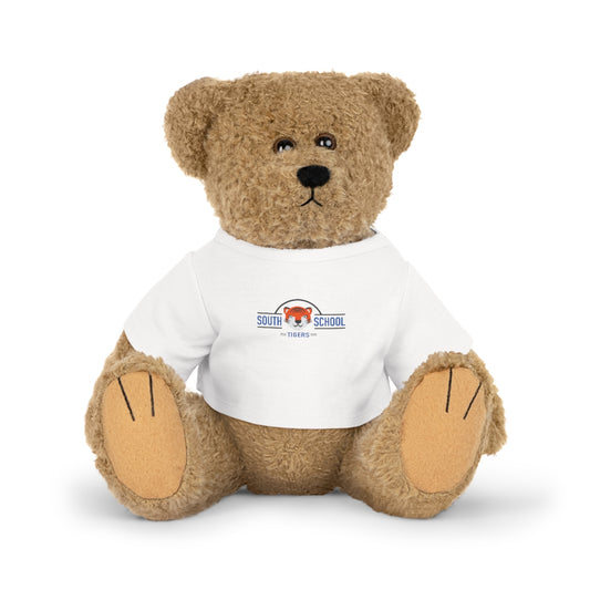 Plush Toy in Tiger Wear Classic Tee 8” (Bear, Bunny, Elephant, or Sheep)